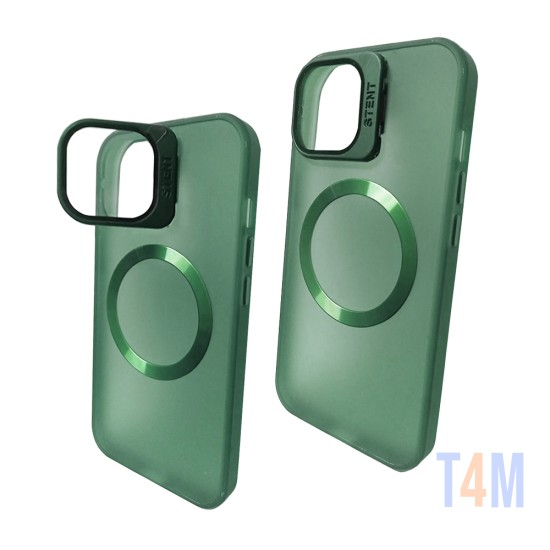 Capa de Proteção de Fusão de Silicone para Apple iPhone 14 Pro Max Verde